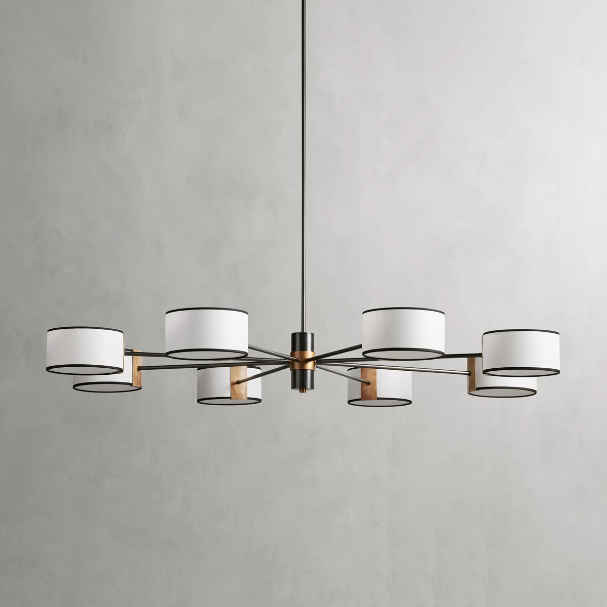 Jayden Fabric Round Chandelier