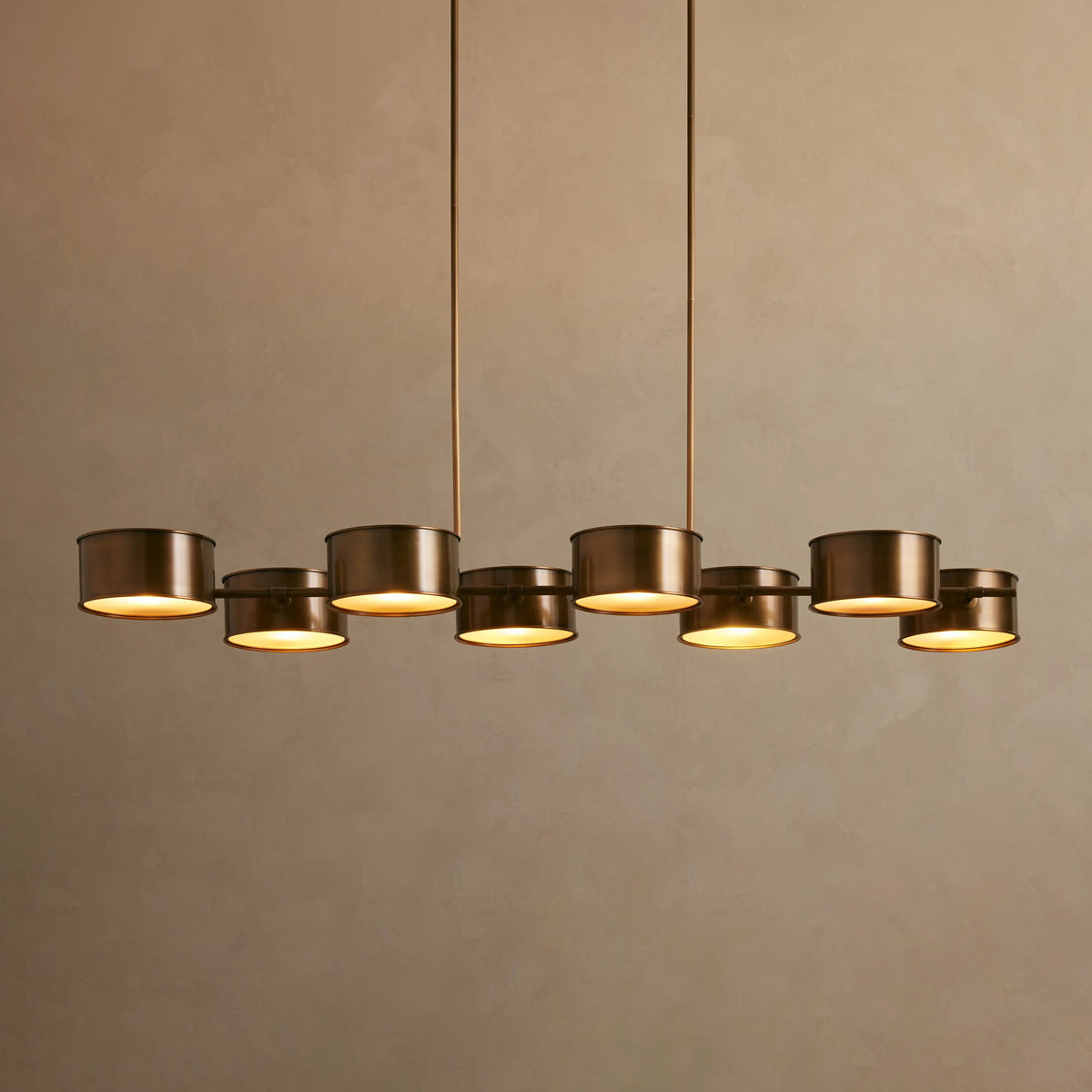 Vian Metal Linear Chandelier