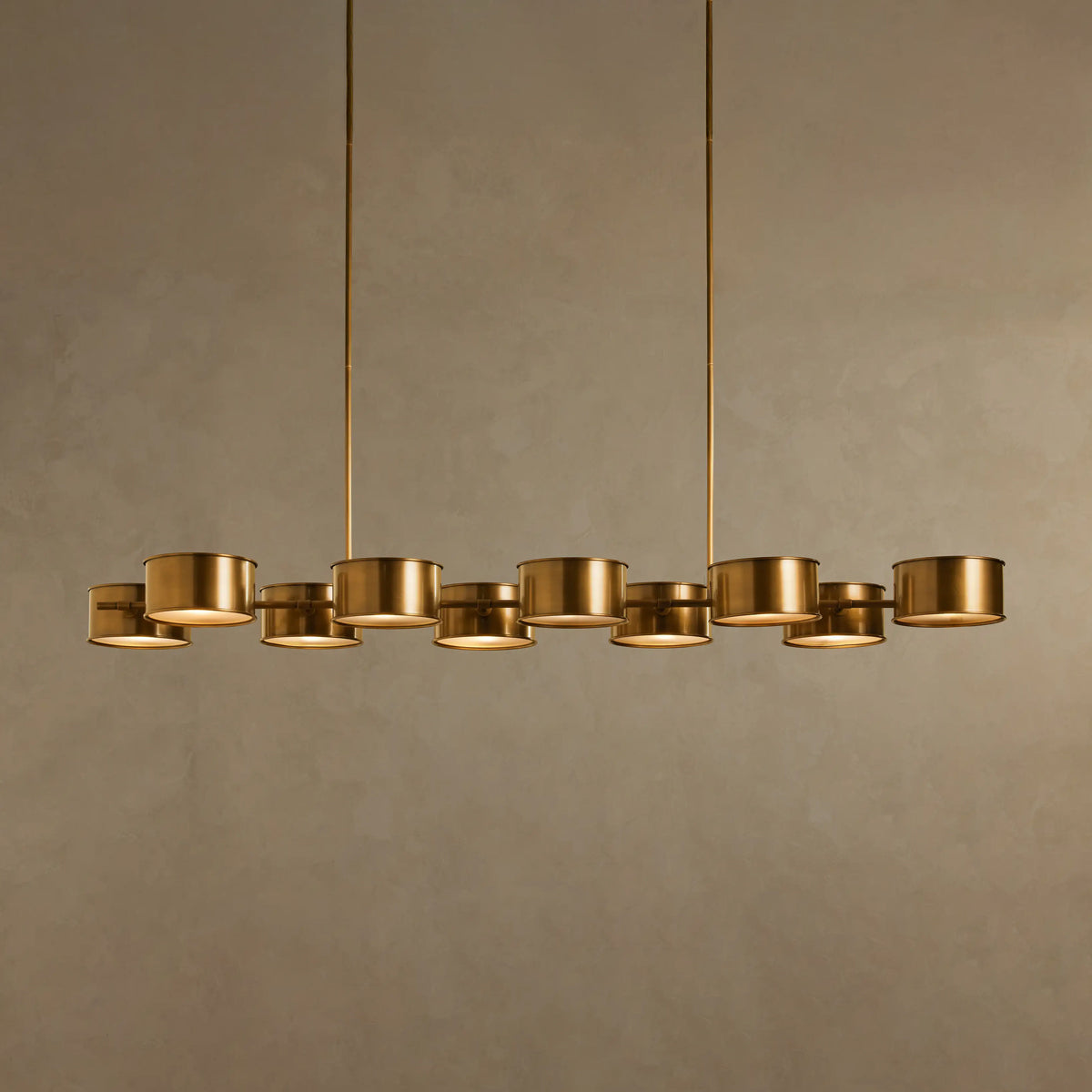 Vian Metal Linear Chandelier