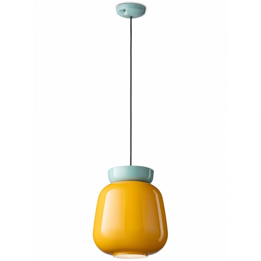 Hues Ceramic Bowl  Pendant Light