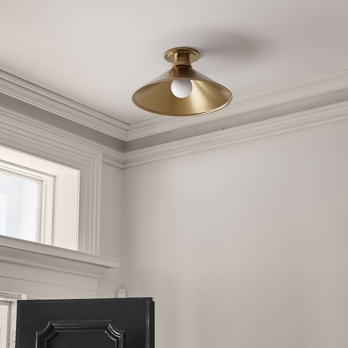 Grange Ceiling Light Metal&Glass