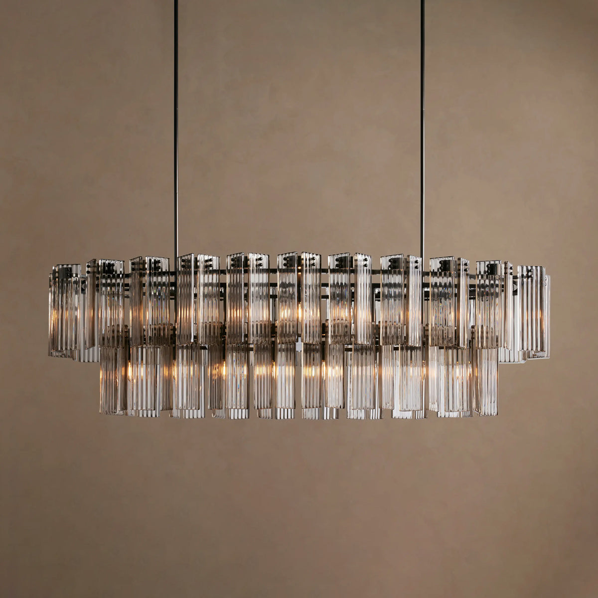 Gwendolyn Oval Tiered Chandelier