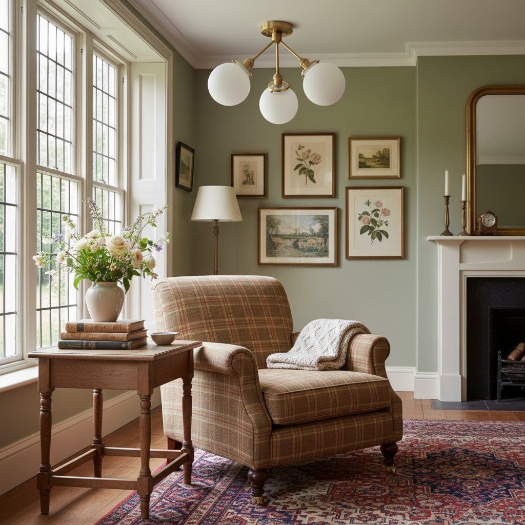 Pearl Globe Ceiling Light with Opal Shade