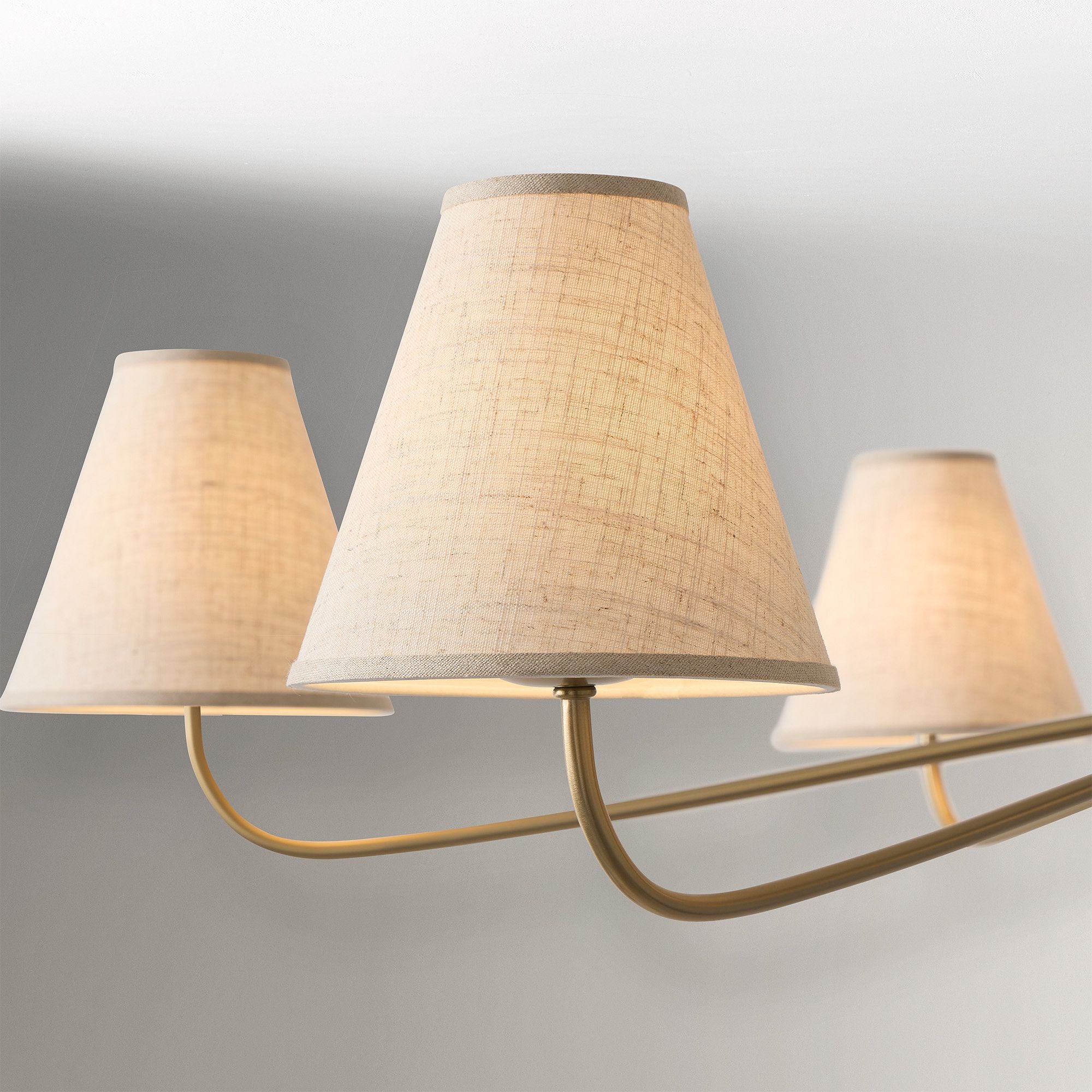 Fibura Pleated Shade Chandelier for Traditional Dining Room