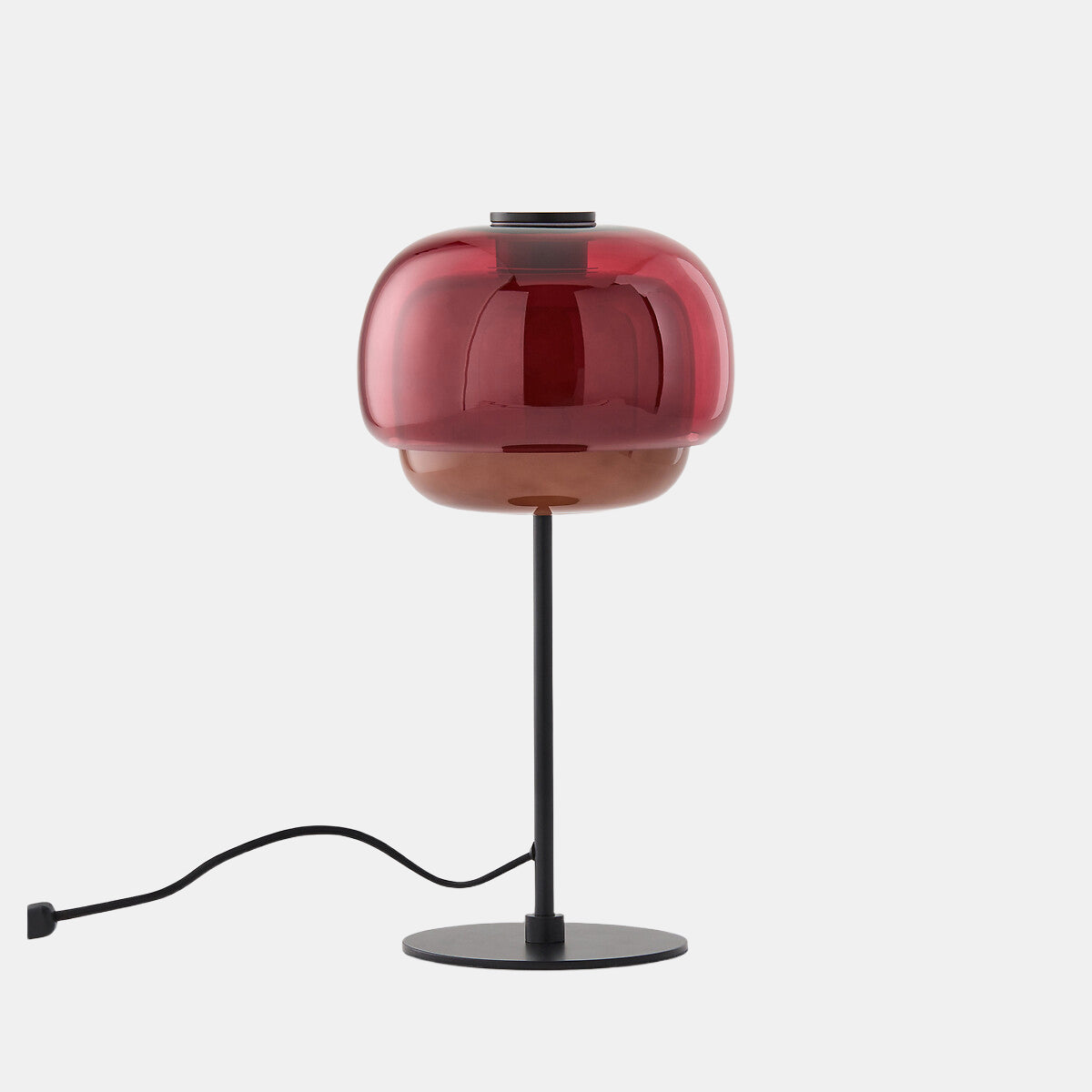 Orbit  Glass Table Lamp For Living Room