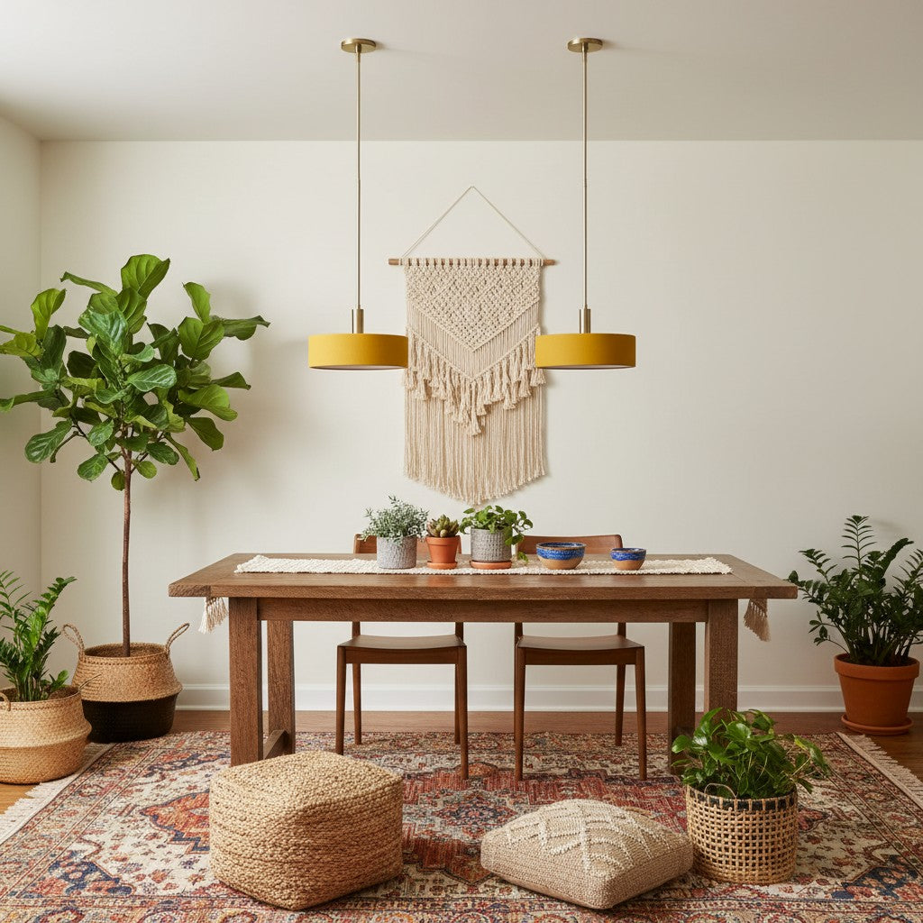 Kiln Single Pendant Lights for Kitchen Porcelain