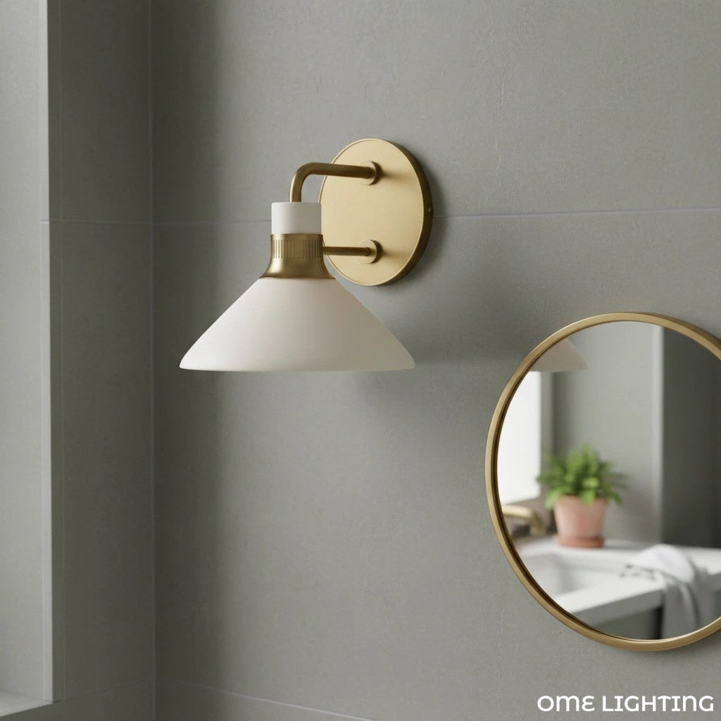 Tallow  Wall Lights for Living Room   Porcelain Sconce
