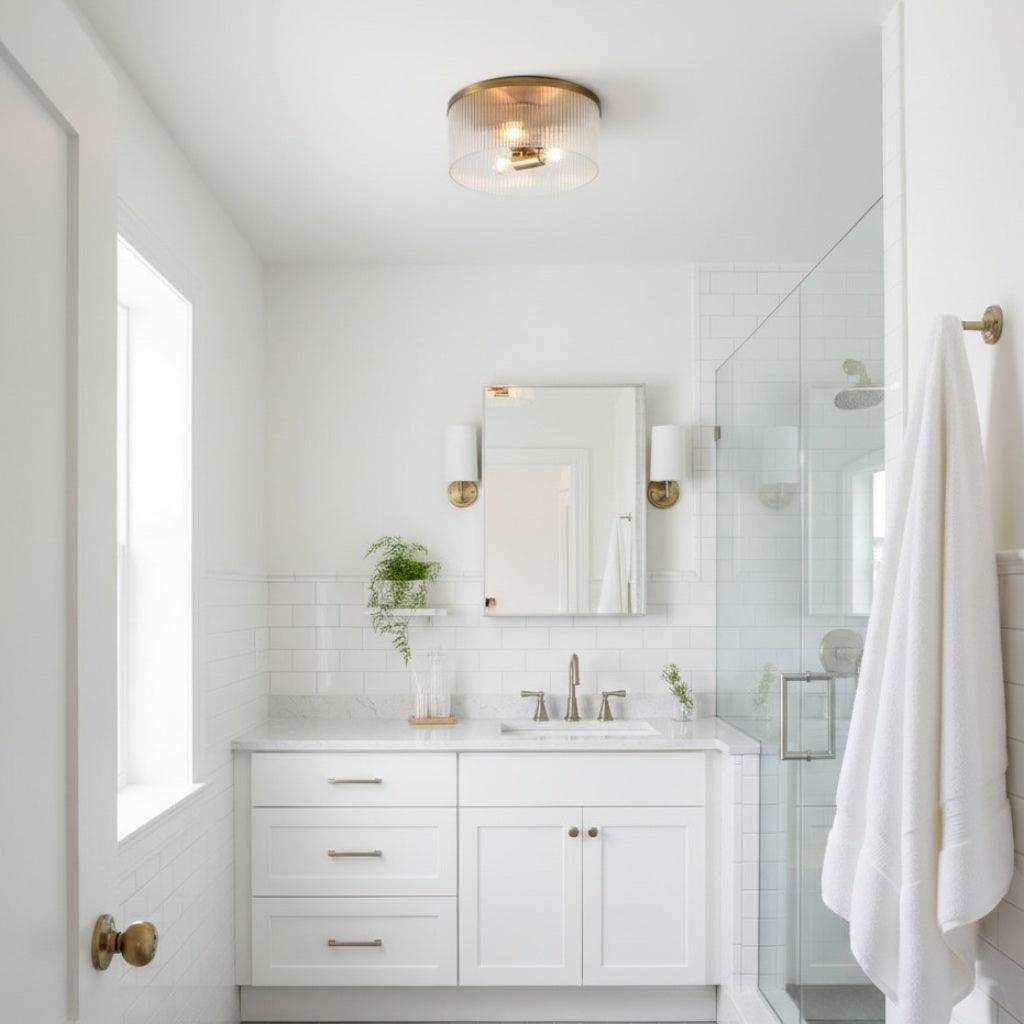 Haze Ceiling Light Glass&Metal