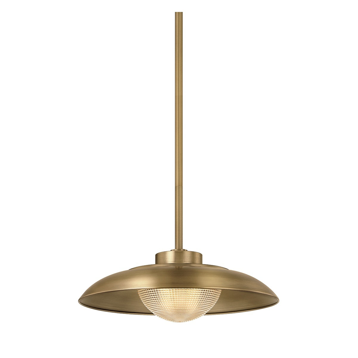 Pike Brass Bowl Pendant Light