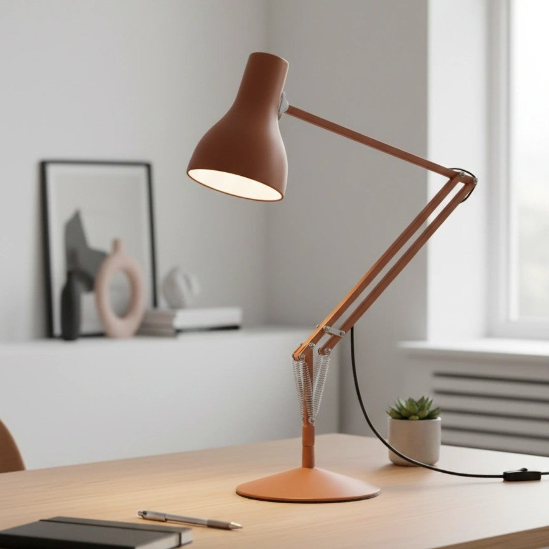 Archive Table Lamp Metal Construction Task