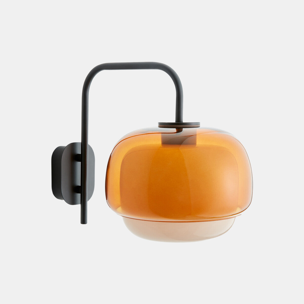 Orbit Colored Modern Vintage Glass Wall Lamp