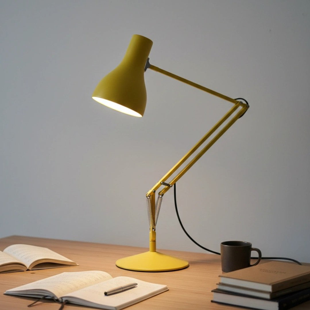Archive Table Lamp Metal Construction Task