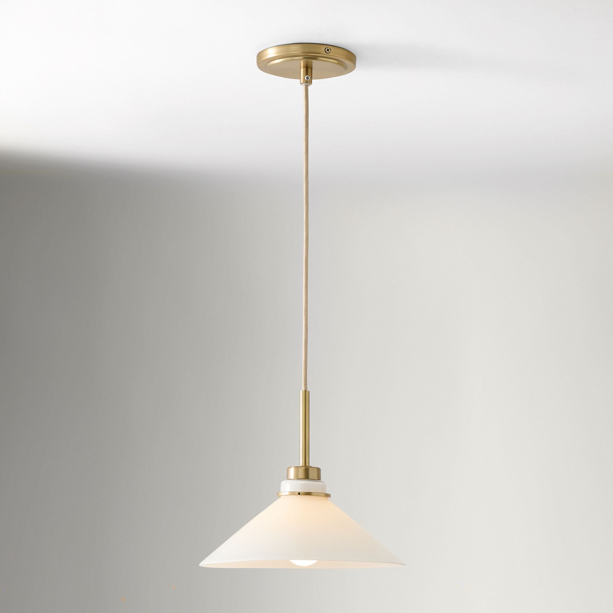 Grange Pendant Light Metal&Glass