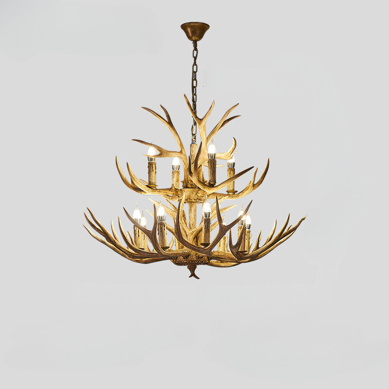 Silva Retro LED Pendant Light Wood Metal Bar/Dining Room/Living Room - Letslighting