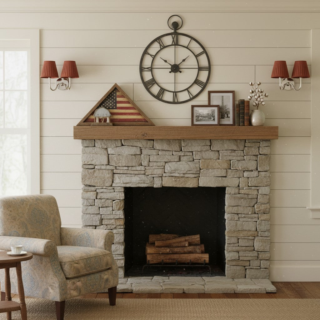 Grace Brass Linen Wall Lamp
