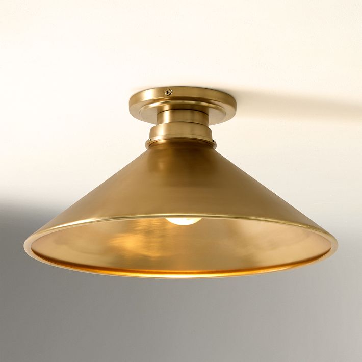 Grange Ceiling Light Metal&Glass