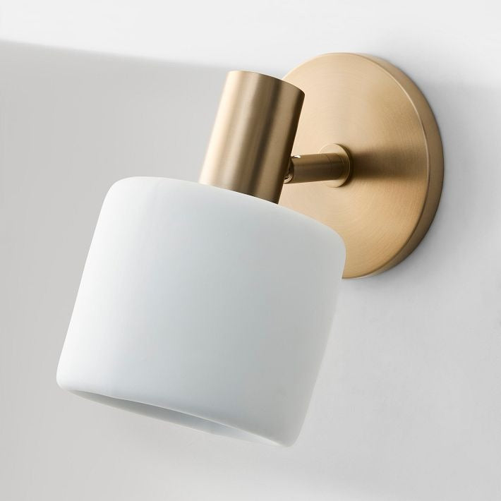 Kiln Porcelain Metal Wall Sconce