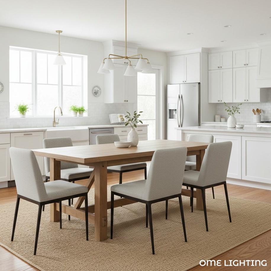 Cone Sculptural 5-Light Chandelier Dining