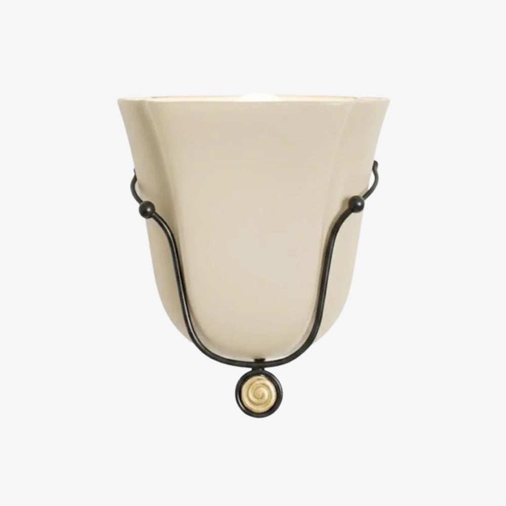 Musa Wall Lamp Artistic Hand-Blown Glass Light Hallway