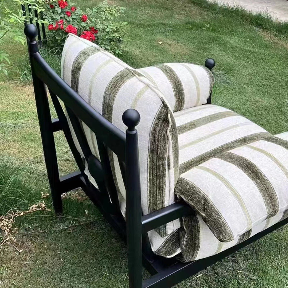 Colin Retro Fabric Sofa Comfort Arm Chairs for Living Room