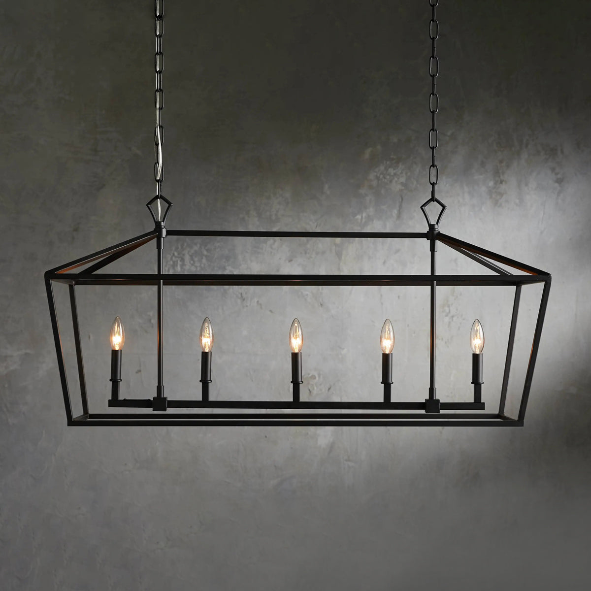 Sela Rectangular Chandelier