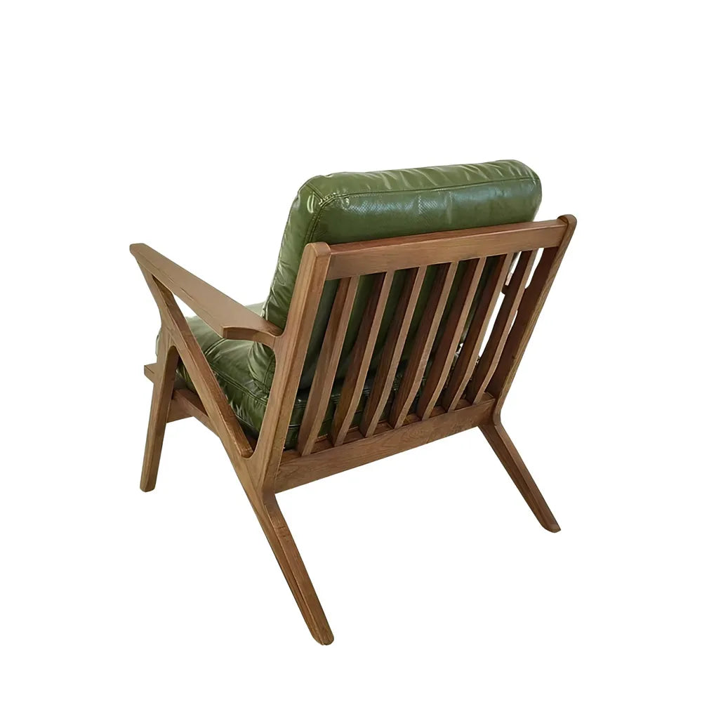 Cody Lounge Chair Solid Wood Frame Armchair Accent Seating