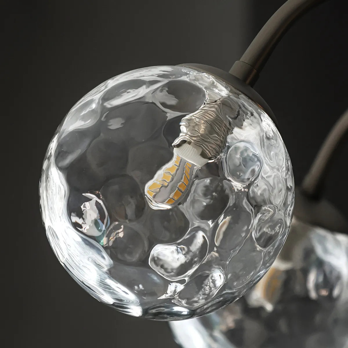 Lars Black Sputnik Chandelier