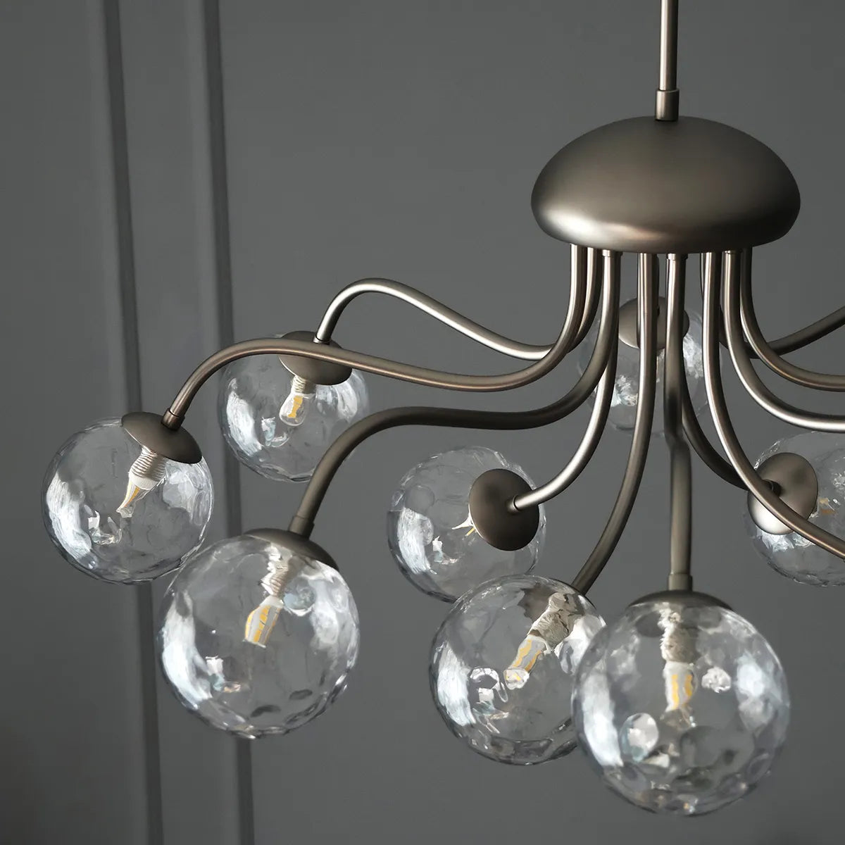 Lars Black Sputnik Chandelier