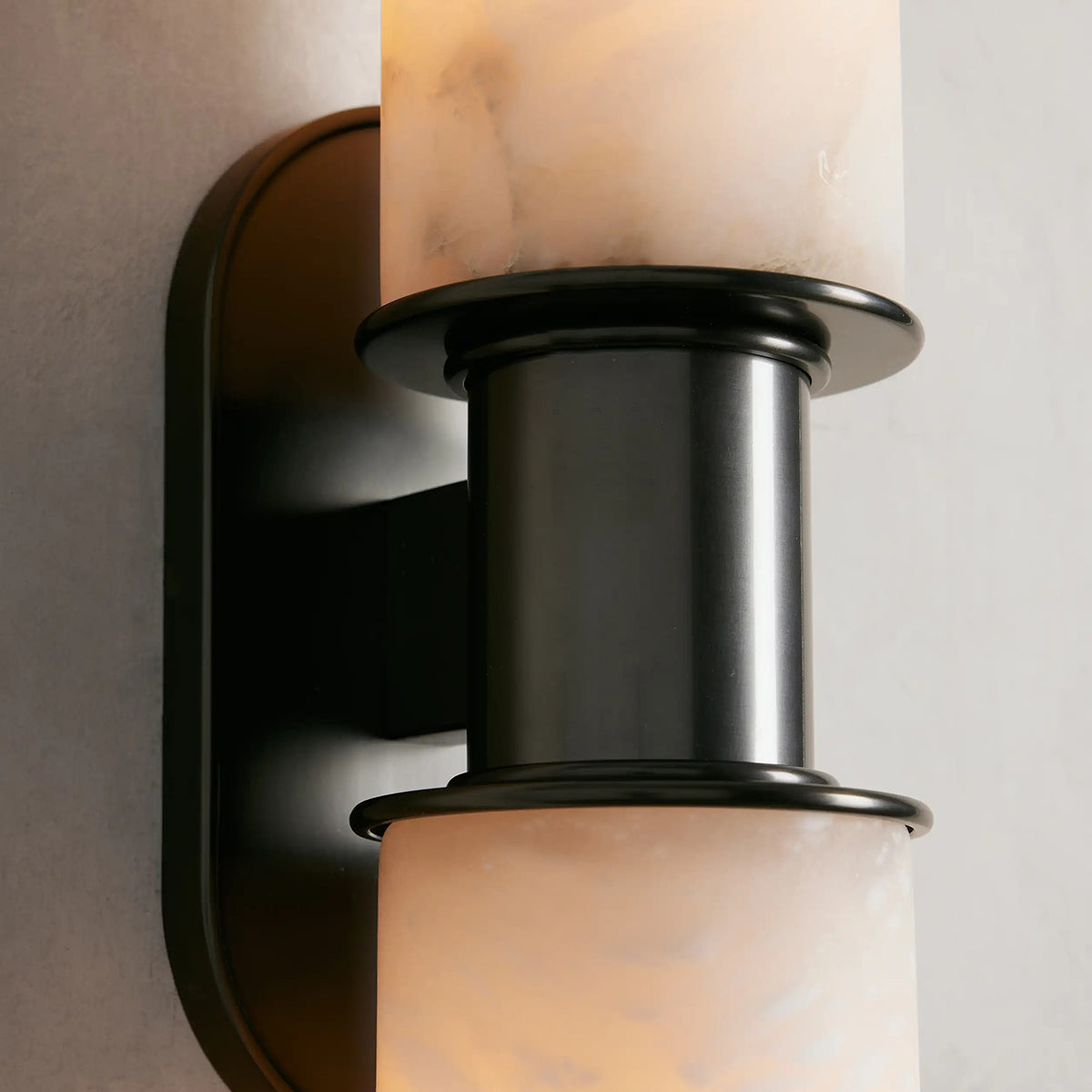 Fennel Double Sconce in Alabaster