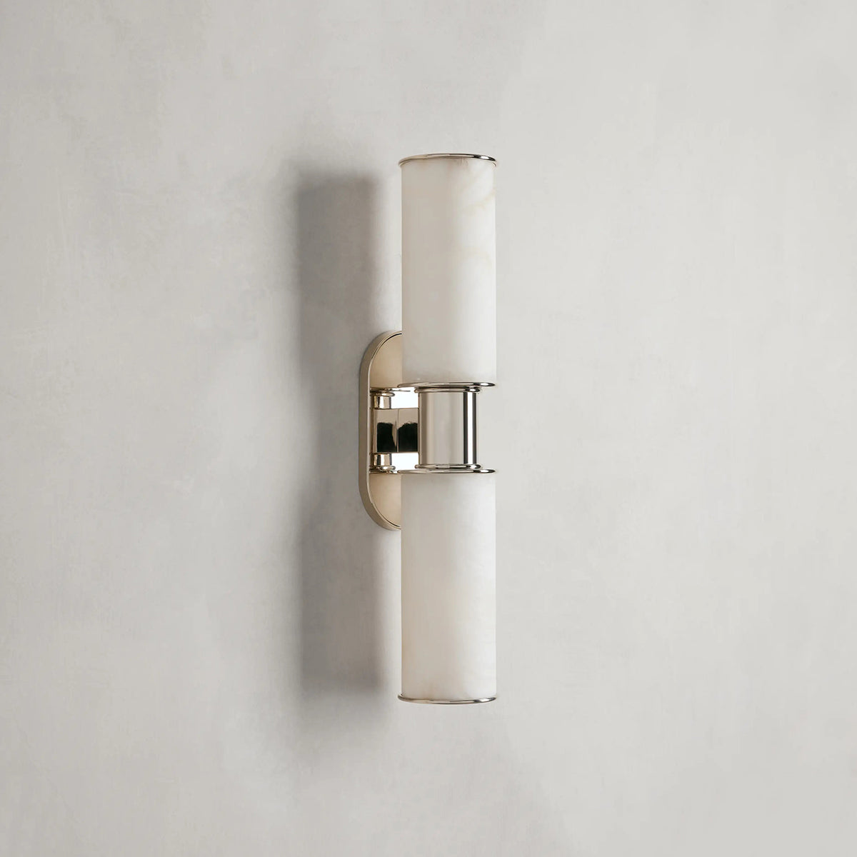 Fennel Double Sconce in Alabaster