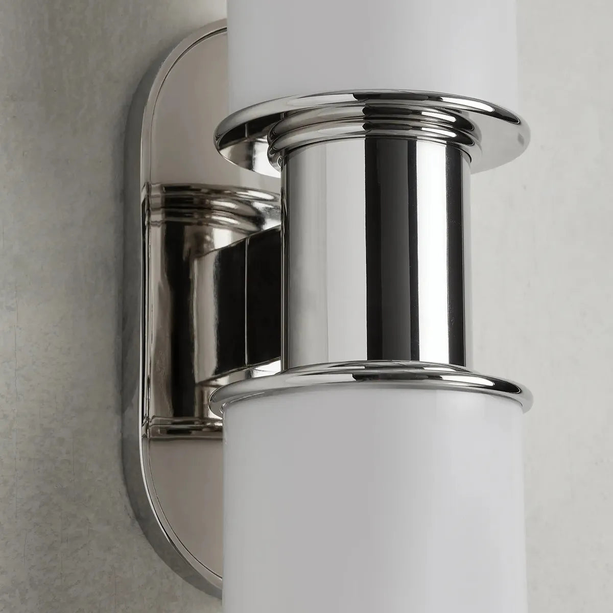 Sol Double Sconce in Milk