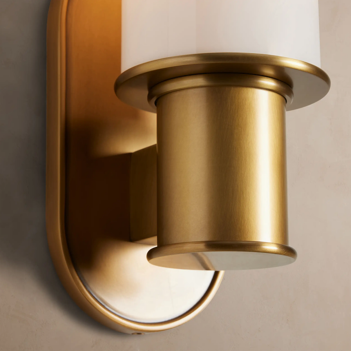 Afton Sconce in Milk