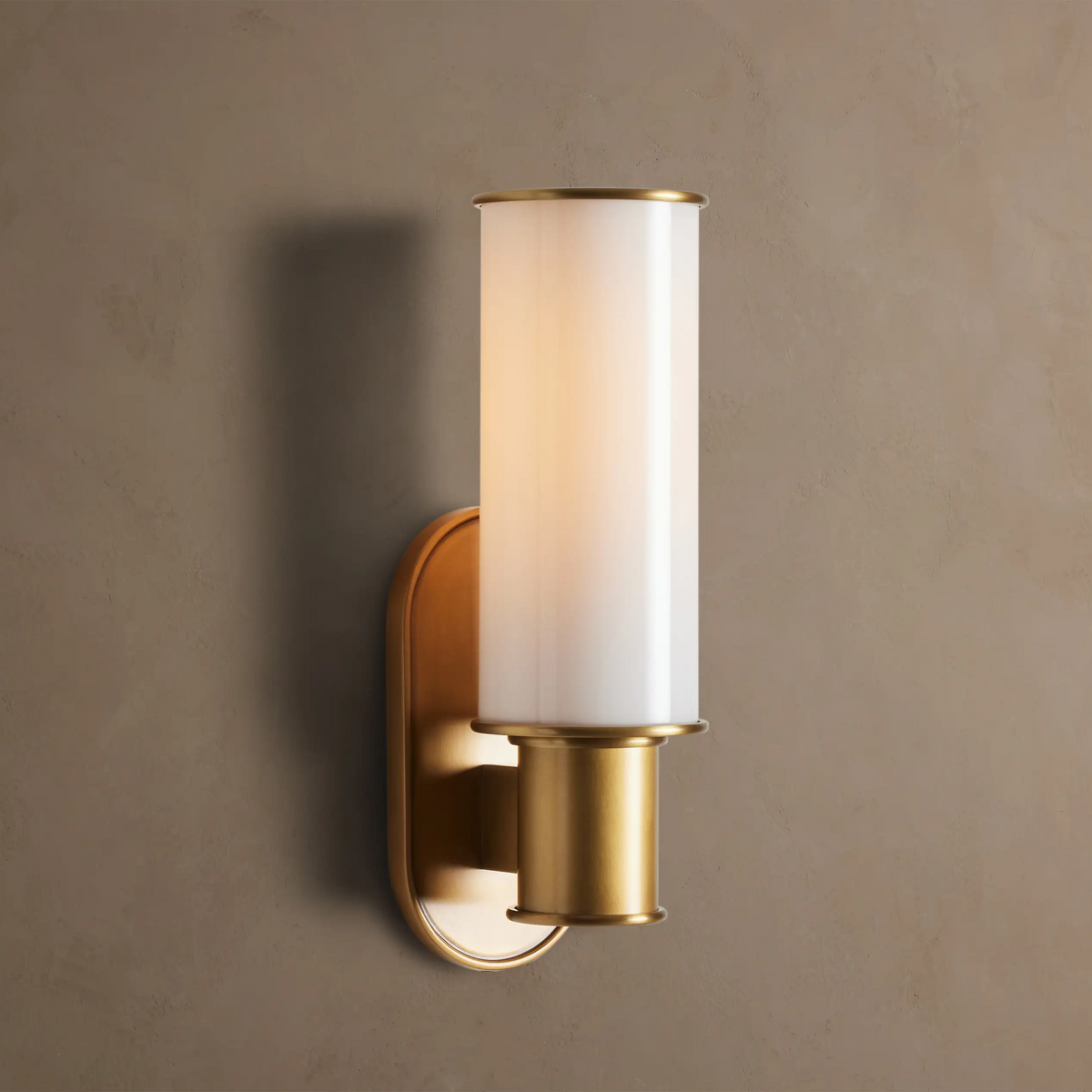 Afton Sconce in Milk