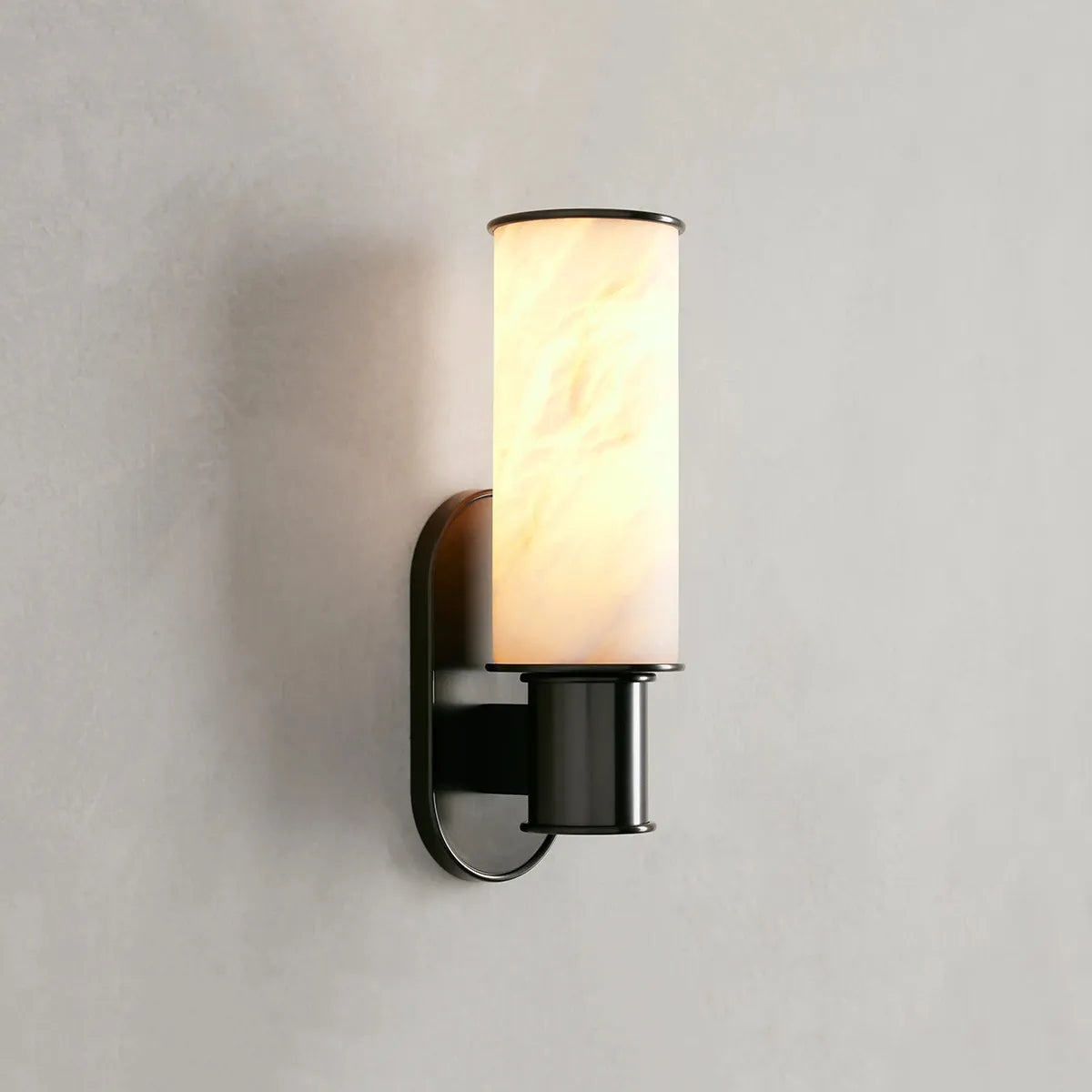 Harvey Sconce in Alabaster