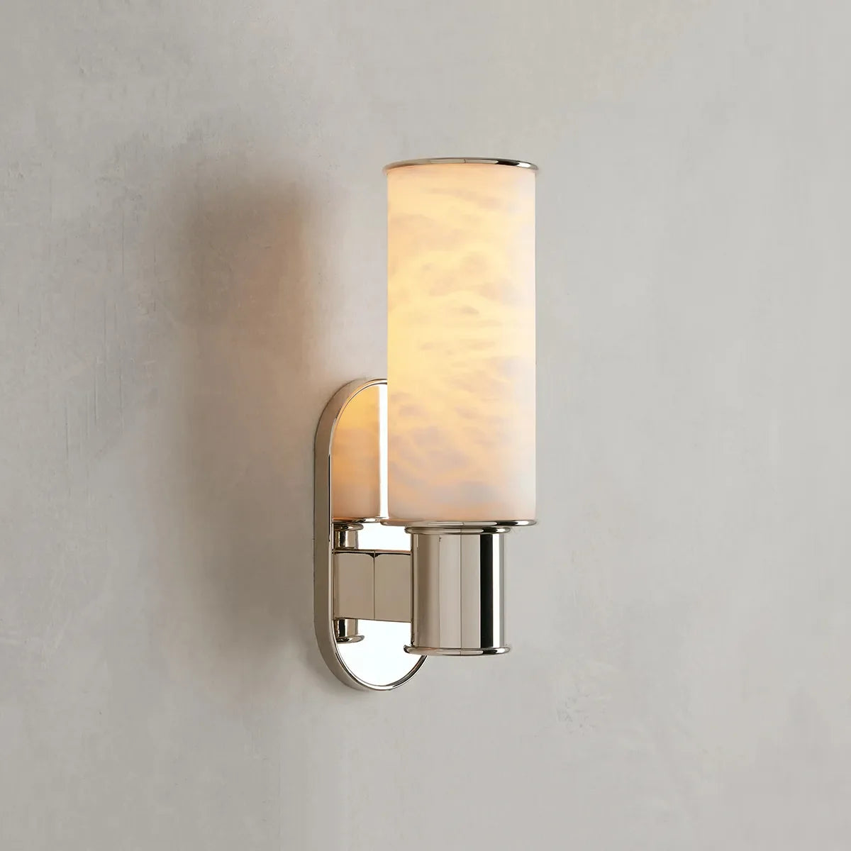 Harvey Sconce in Alabaster