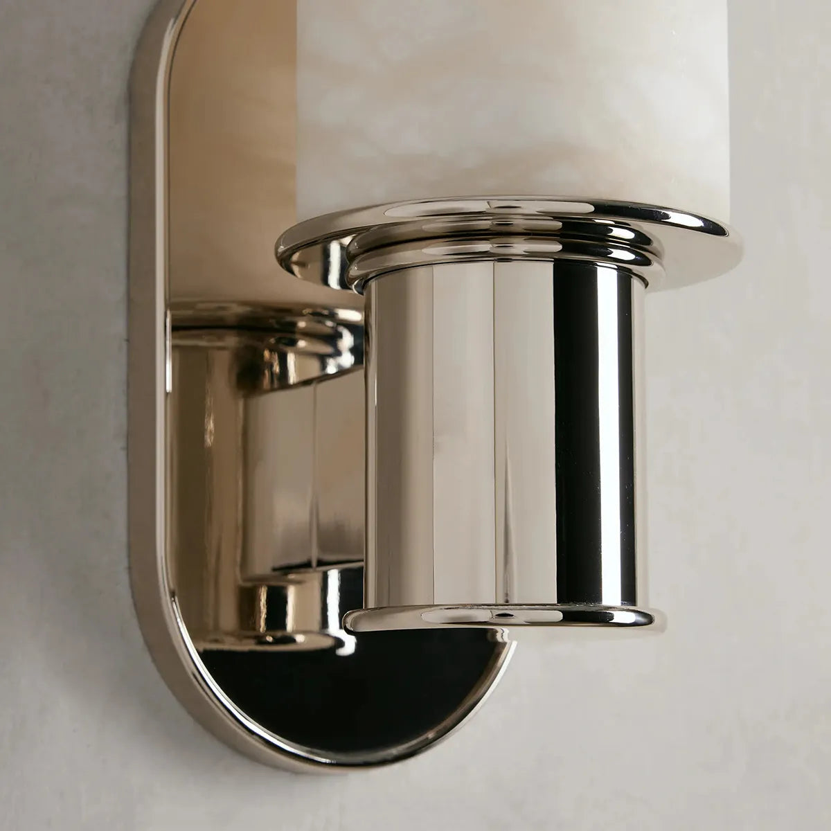 Harvey Sconce in Alabaster