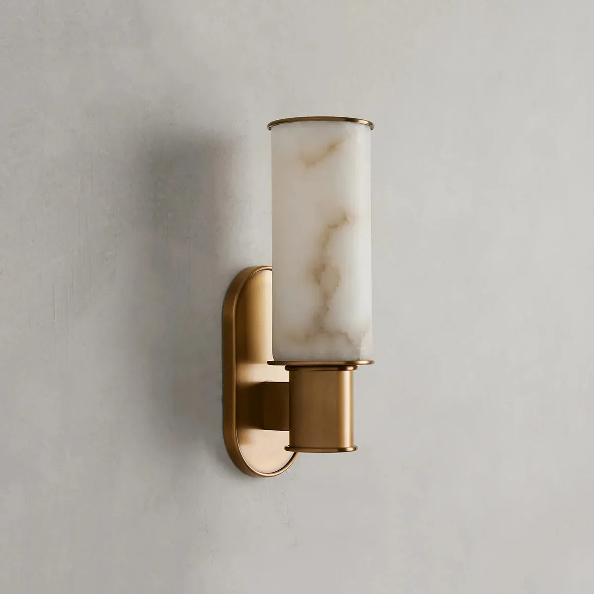 Harvey Sconce in Alabaster