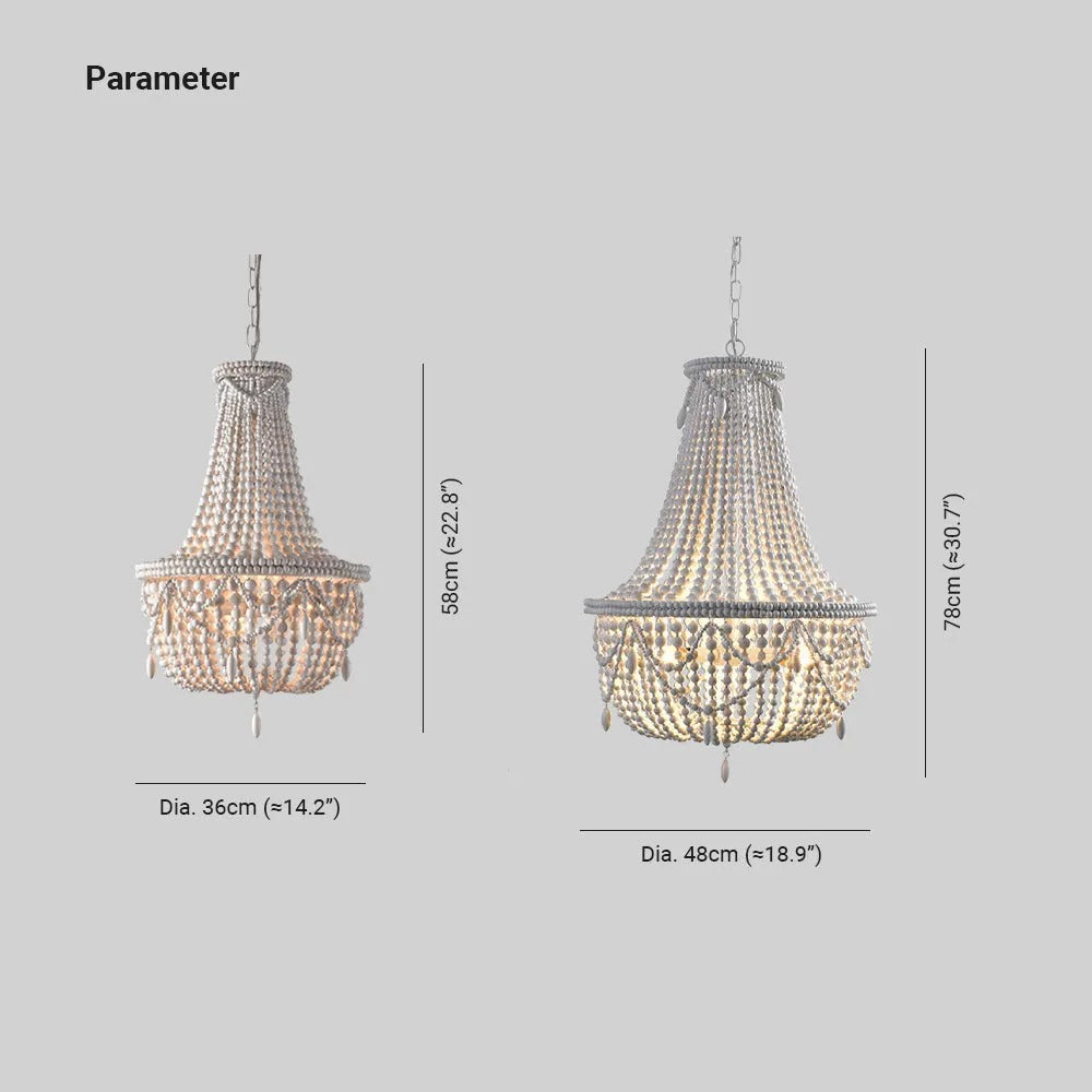 Silva Retro Luxury Atmosphere Metal Wood Pendant Light Old - Letslighting
