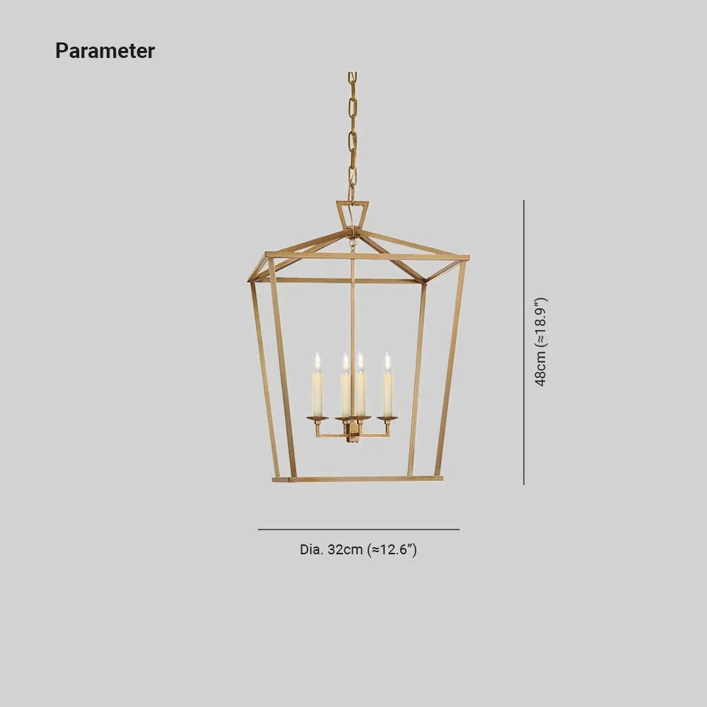 Silva Design LED Pendant Light Brass Metal Living Room - Letslighting
