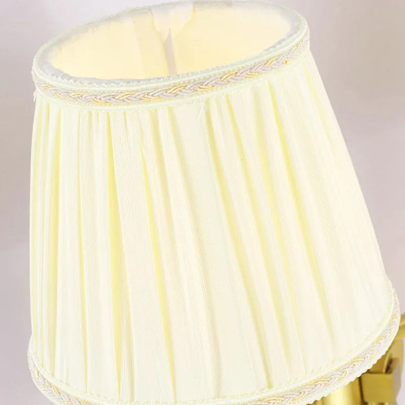 Silva Decorative Indoor Wall Lamp Metal Fabric Living Room Bedroom - Letslighting