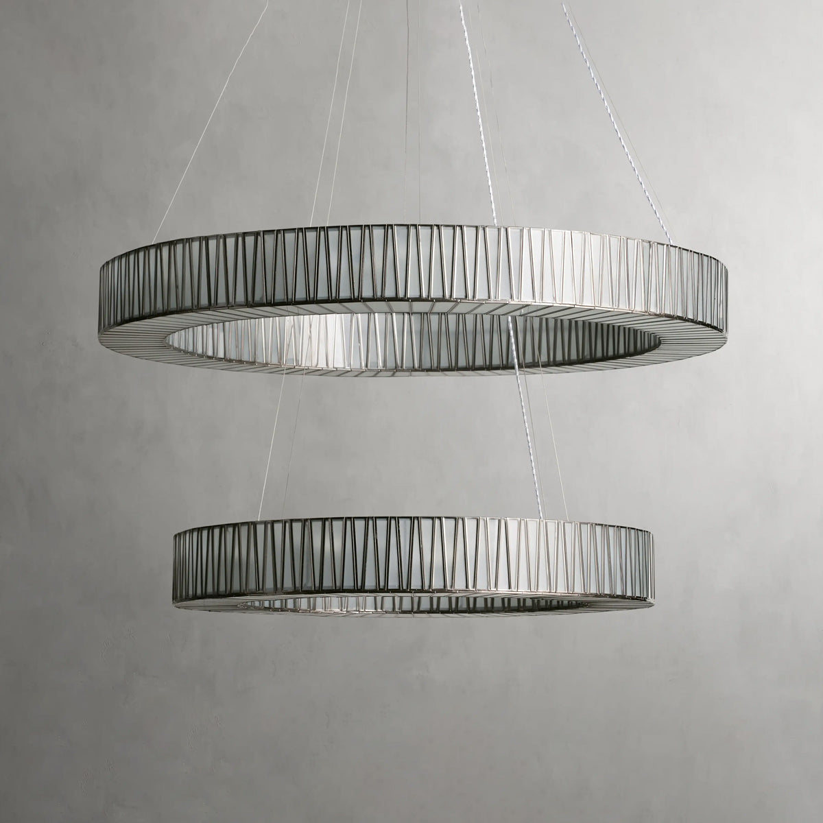 Nora 2-Tier Round Chandelier
