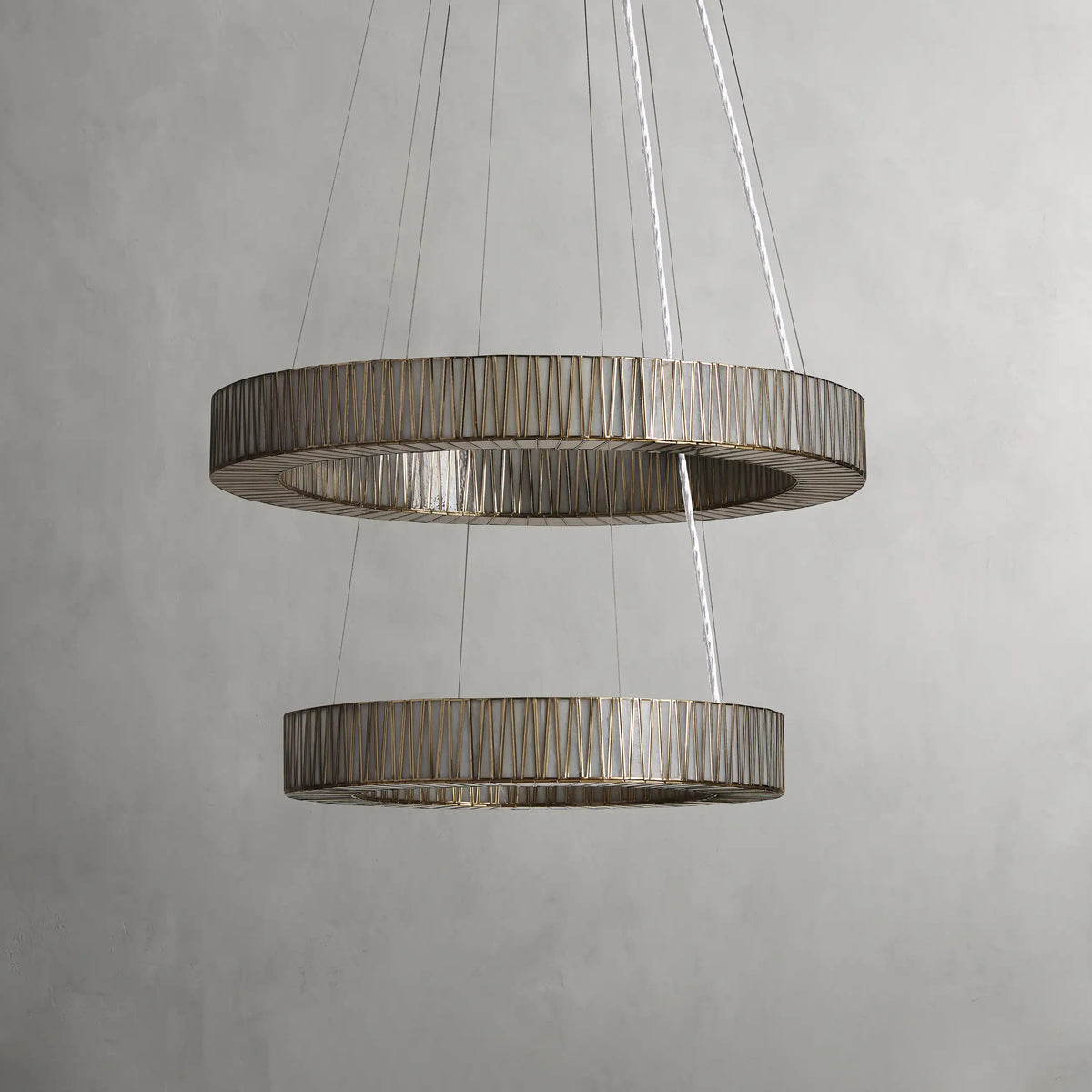 Nora 2-Tier Round Chandelier