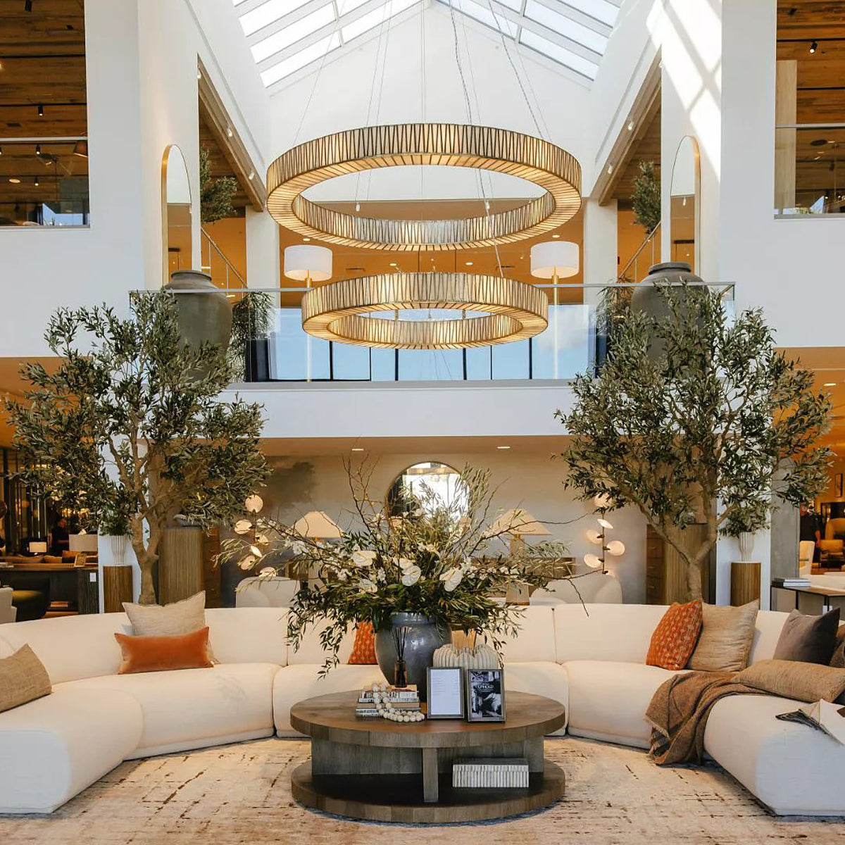 Nora 2-Tier Round Chandelier