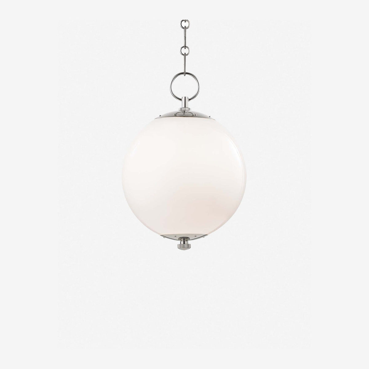 Forrest Aged Brass Opal Glass Globe Pendant