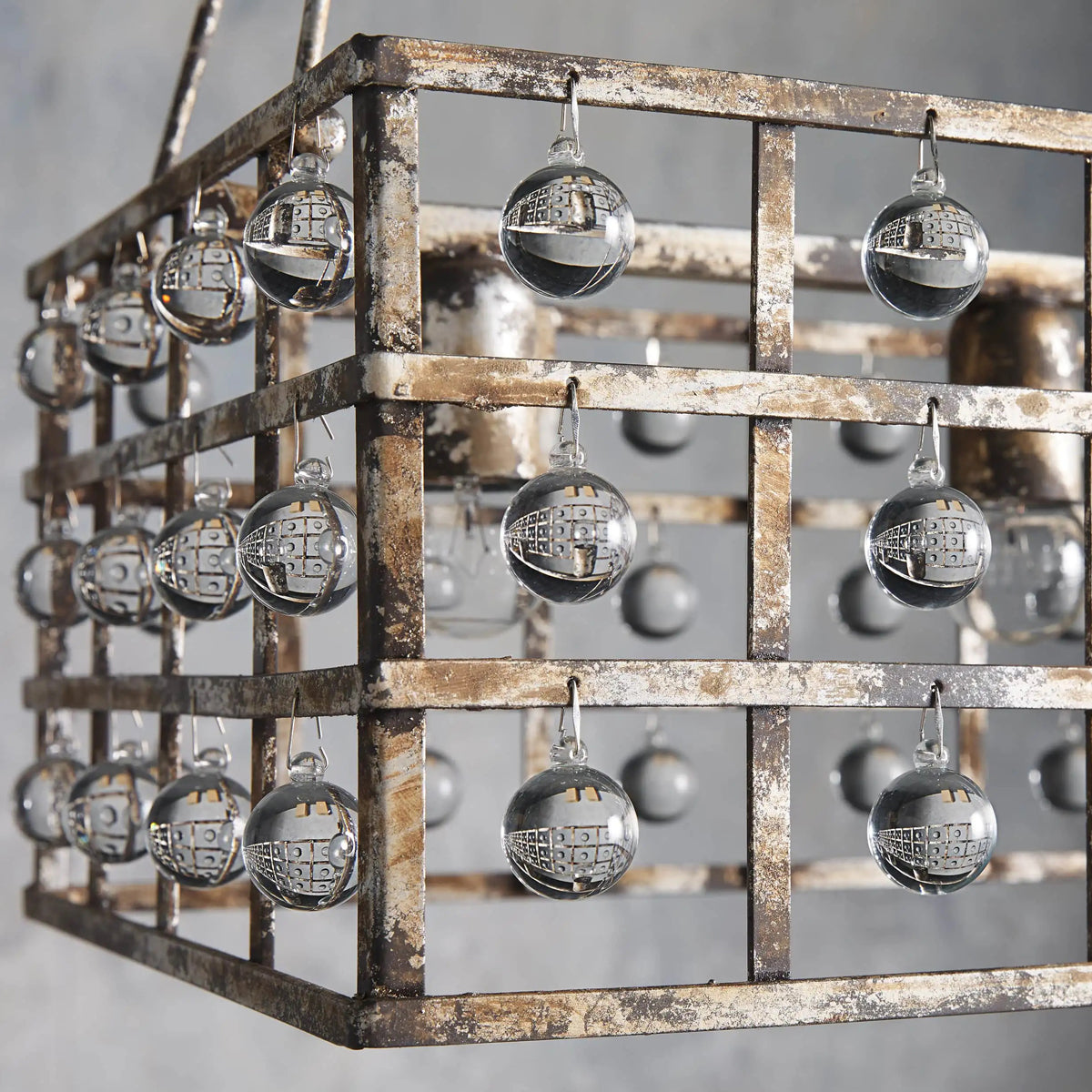 Wilder La Cage Rectangular Chandelier