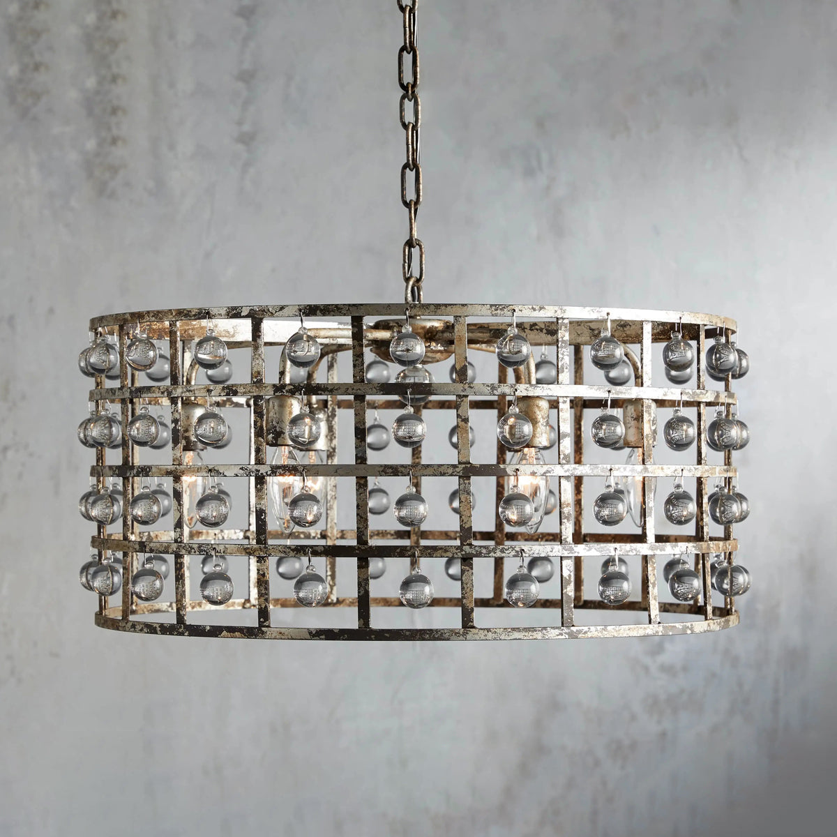 Mia La Cage Round Chandelier