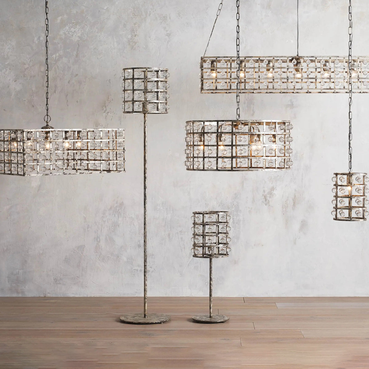 Mia La Cage Round Chandelier