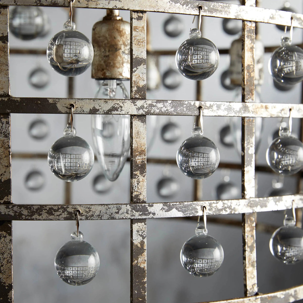 Mia La Cage Round Chandelier