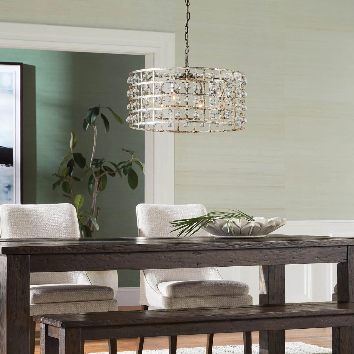 Mia La Cage Round Chandelier