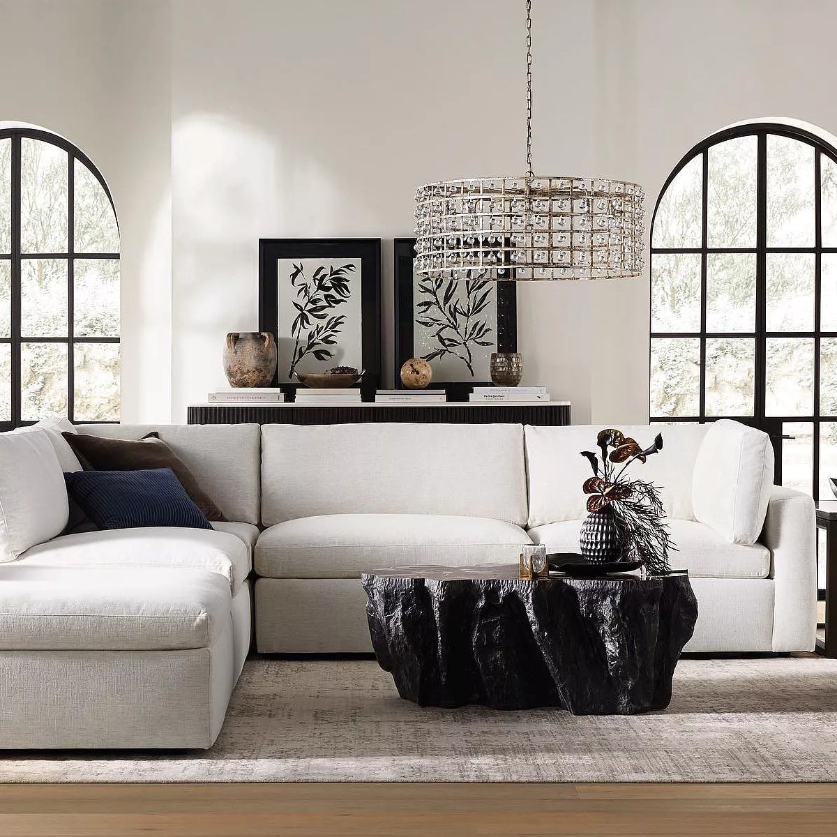 Mia La Cage Round Chandelier
